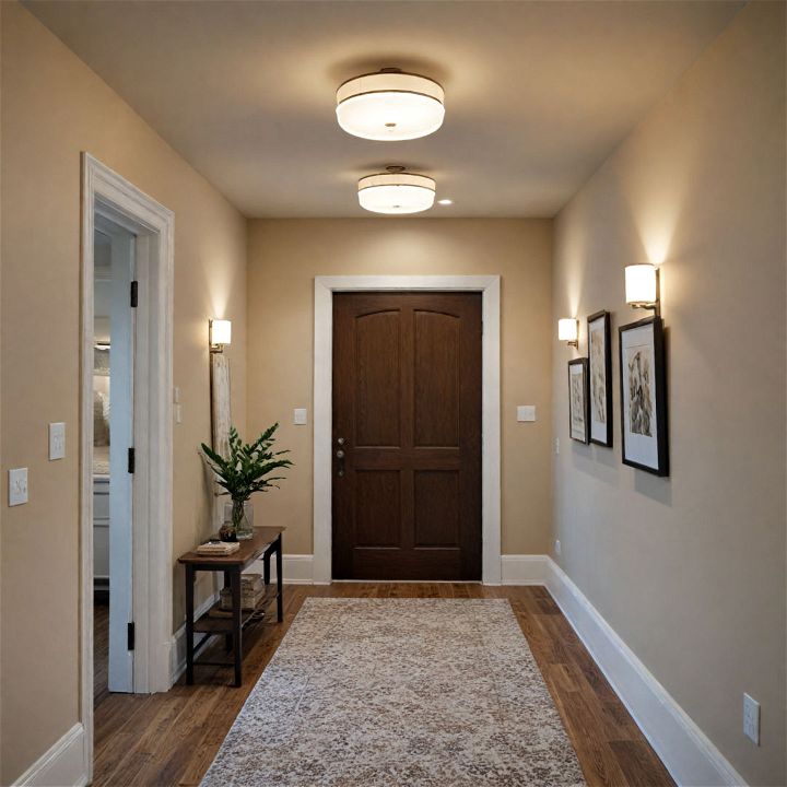 modern minimalist lights for entryway