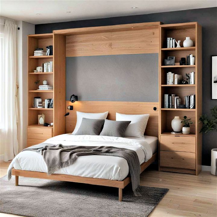 modern minimalist murphy bed