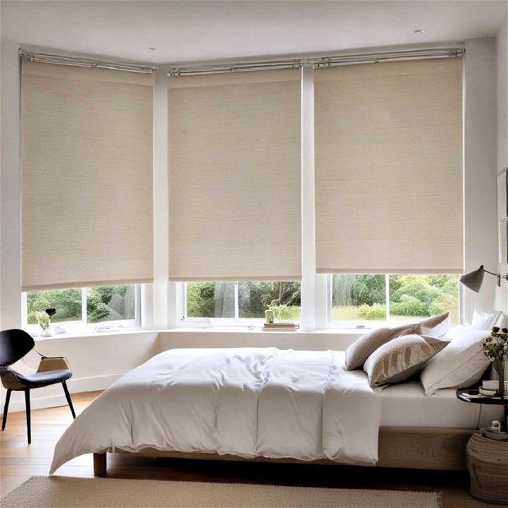 modern roller blinds for any bedroom