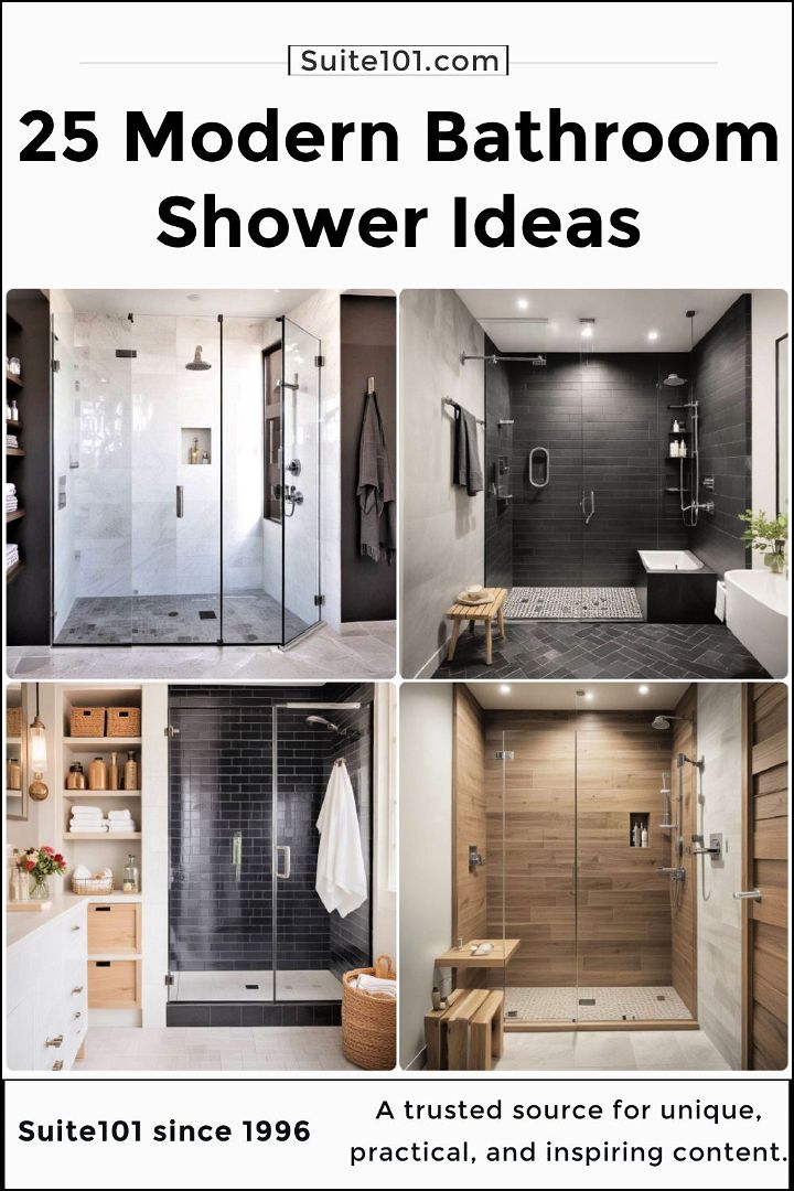 modern shower ideas to try