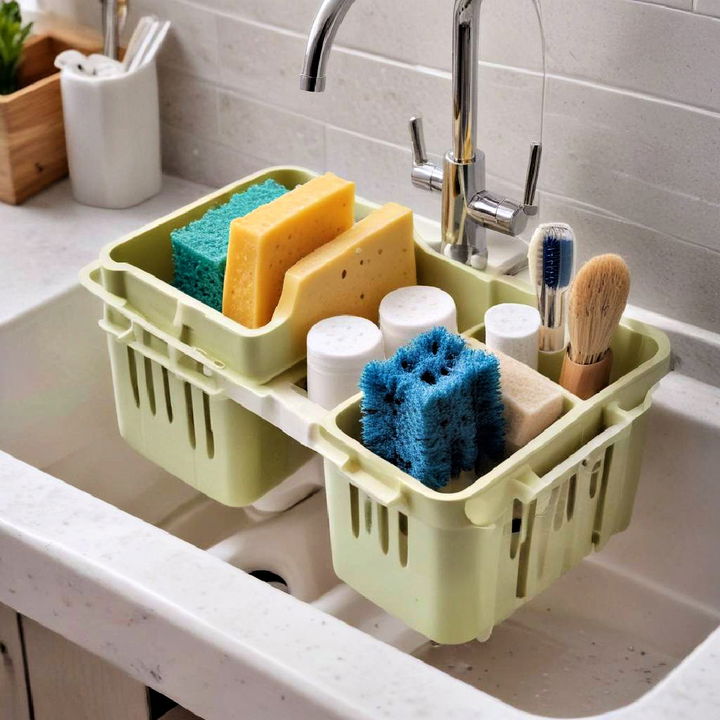 multi compartment sink caddy