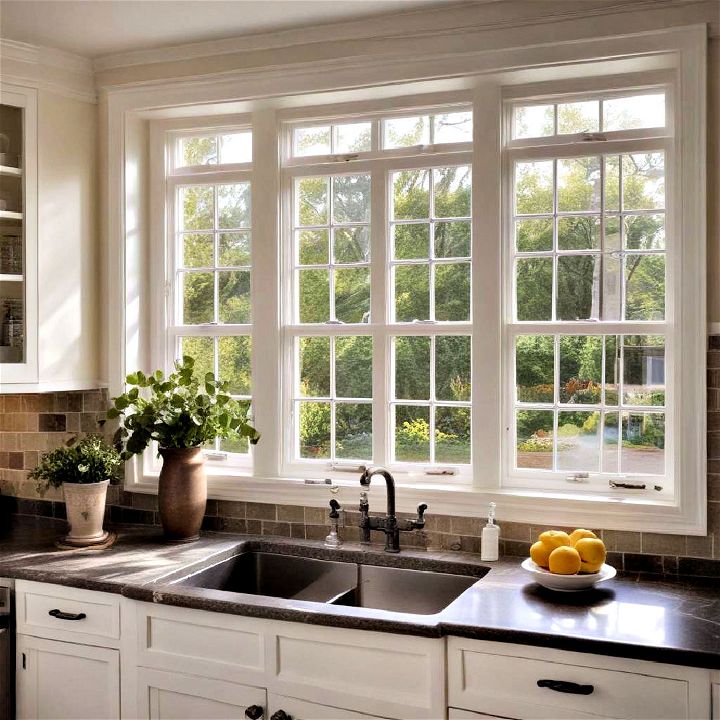 multi pane windows to add traditional charm