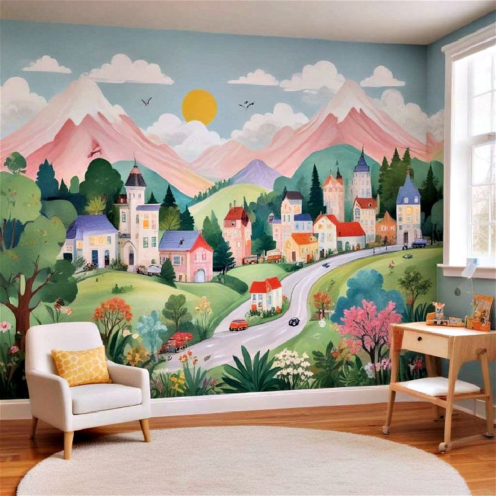 mural walls for a creative imagination