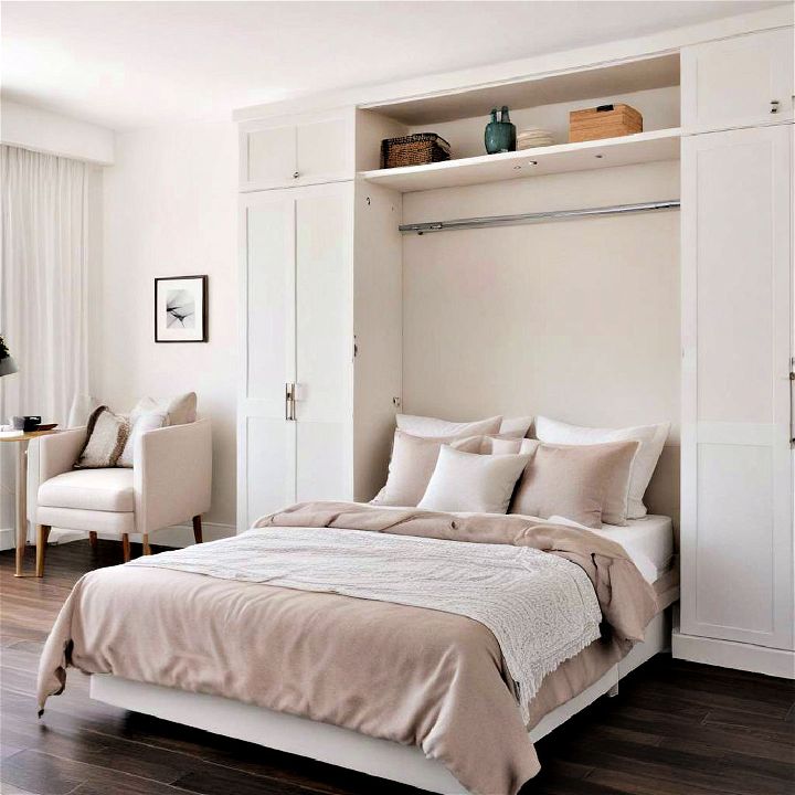 murphy bed with built in wardrobe