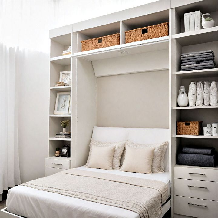 murphy bed with storage