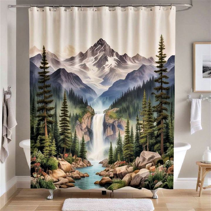 nature inspired curtain