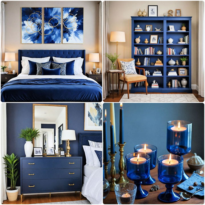 25 Navy Blue and Grey Bedroom Ideas That Make A Statement