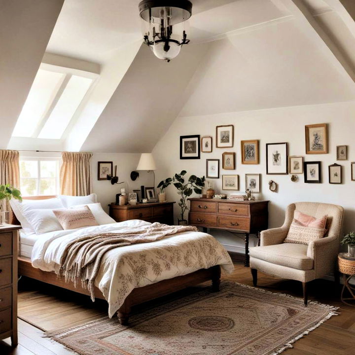 nostalgic and inviting vintage bedroom