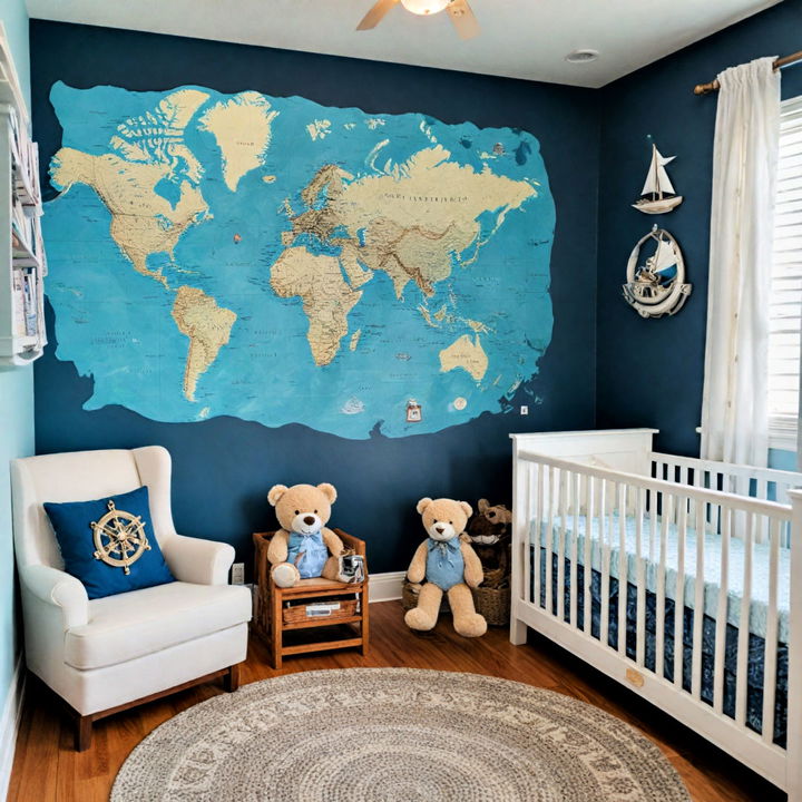 ocean voyage themed nursery