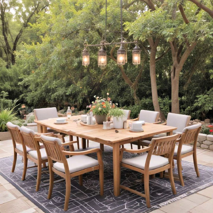 outdoor dining set