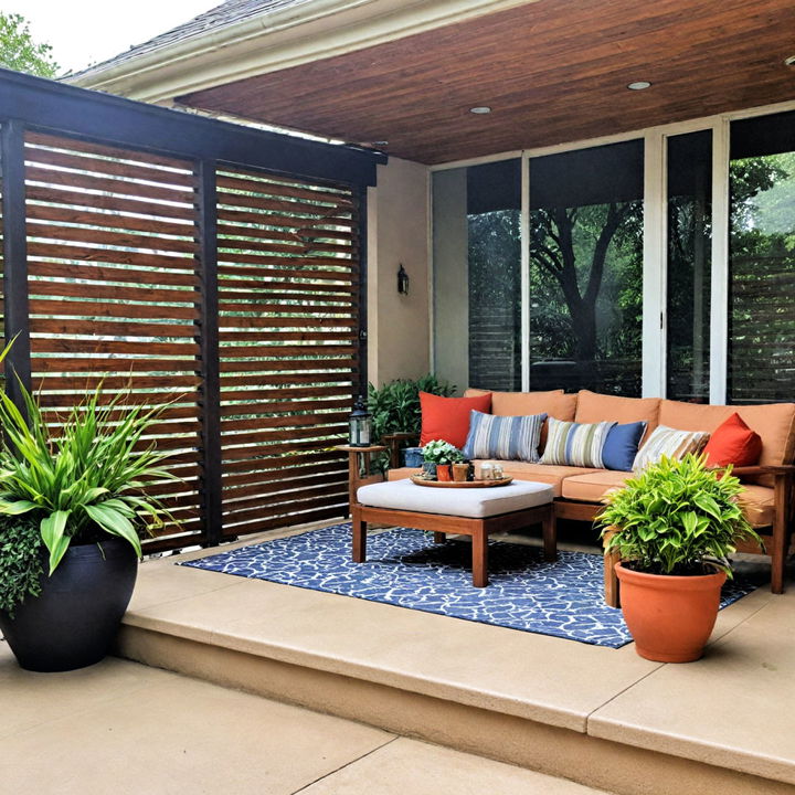 outdoor screens to block unsightly views