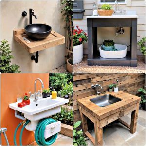 outdoor sink ideas