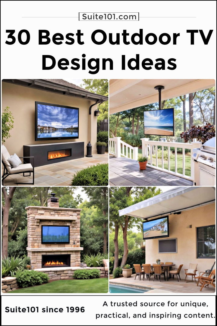 outdoor tv ideas to copy