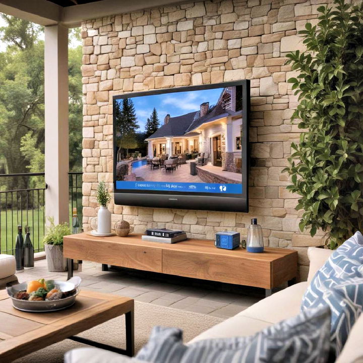 outdoor tv with bluetooth connectivity