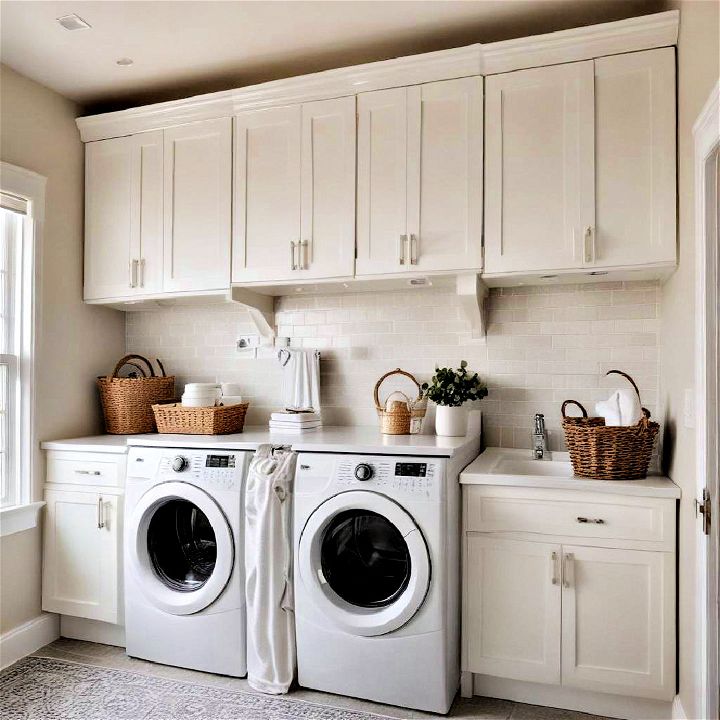 overhead cabinets for laundry room