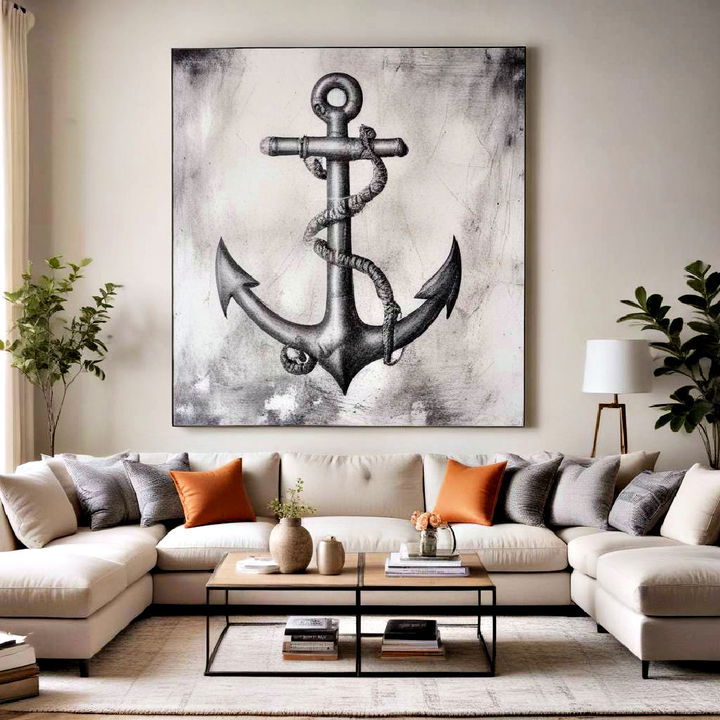 oversized art for living room