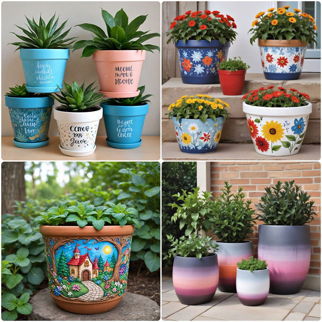 painted pot ideas