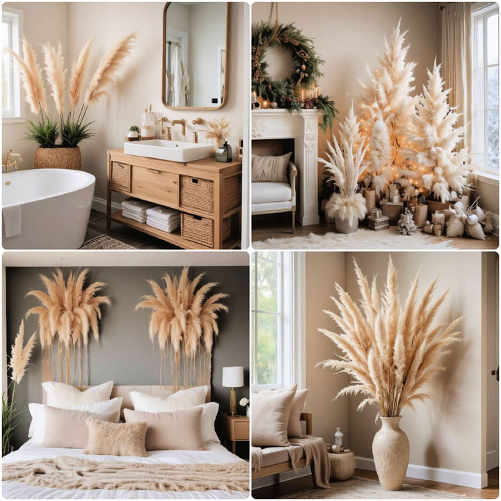 pampas grass decor ideas