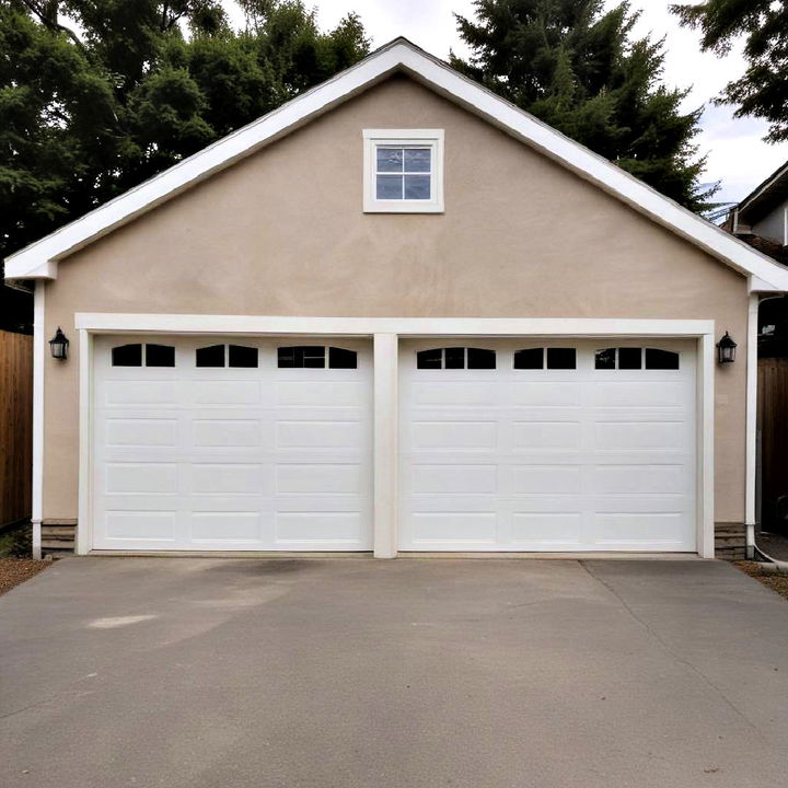 parallel detached garage