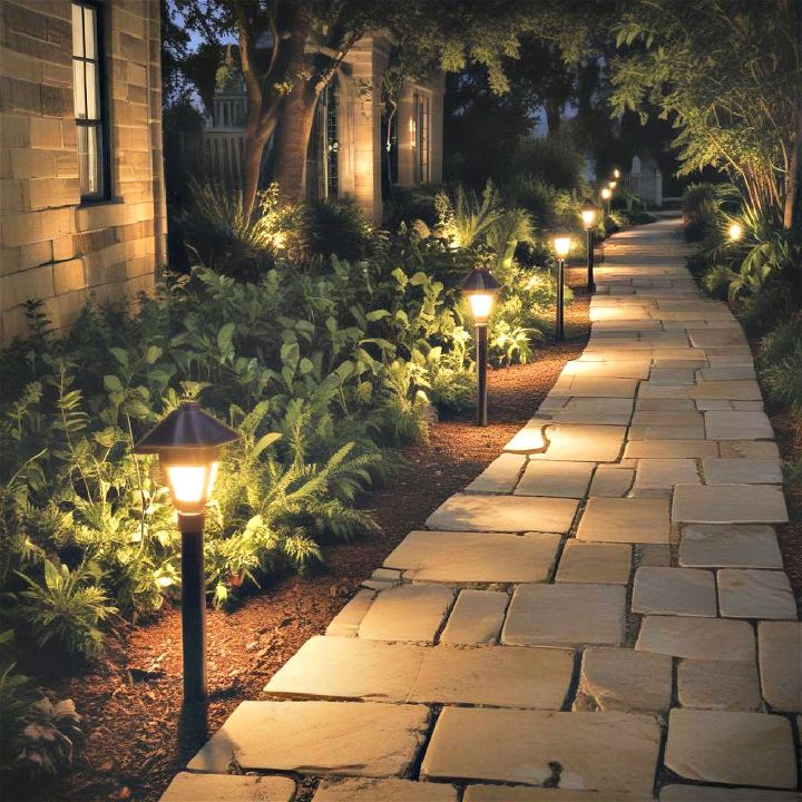 pathway lights for illuminating walkways