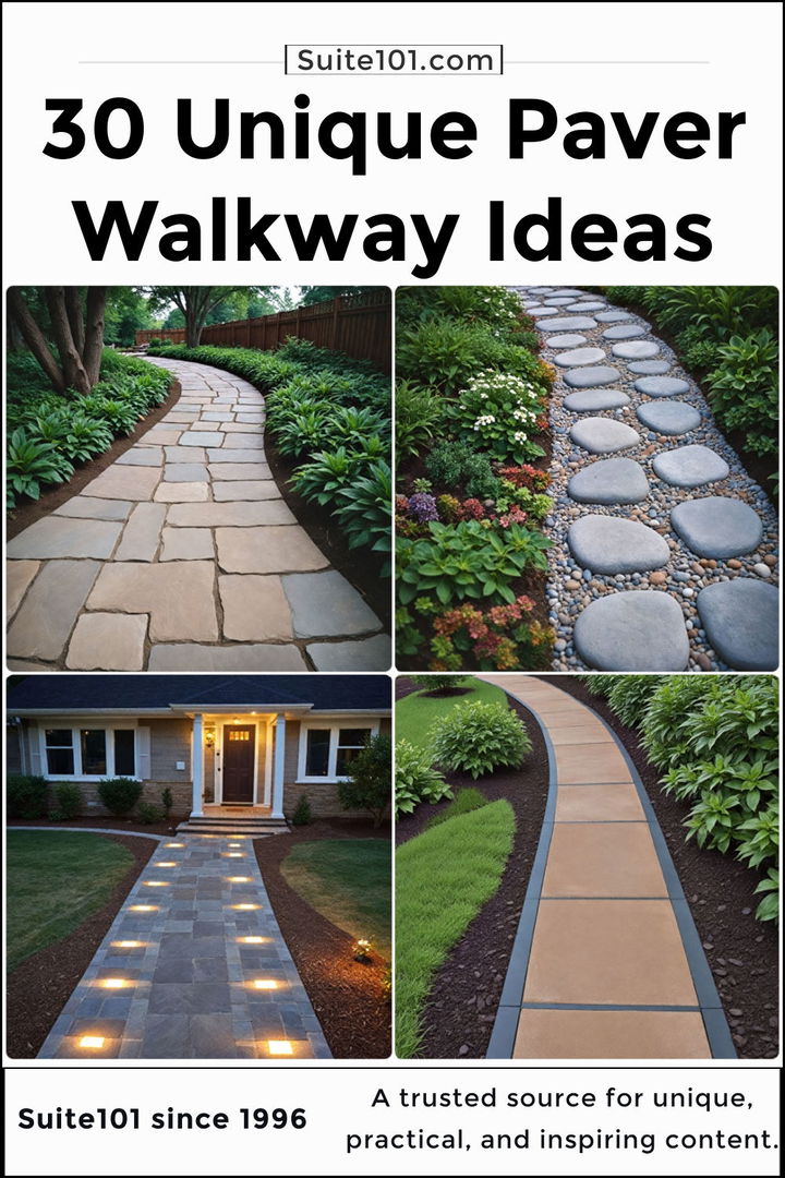 paver walkway ideas to copy