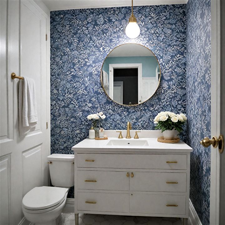 peel and stick wallpaper for bathroom