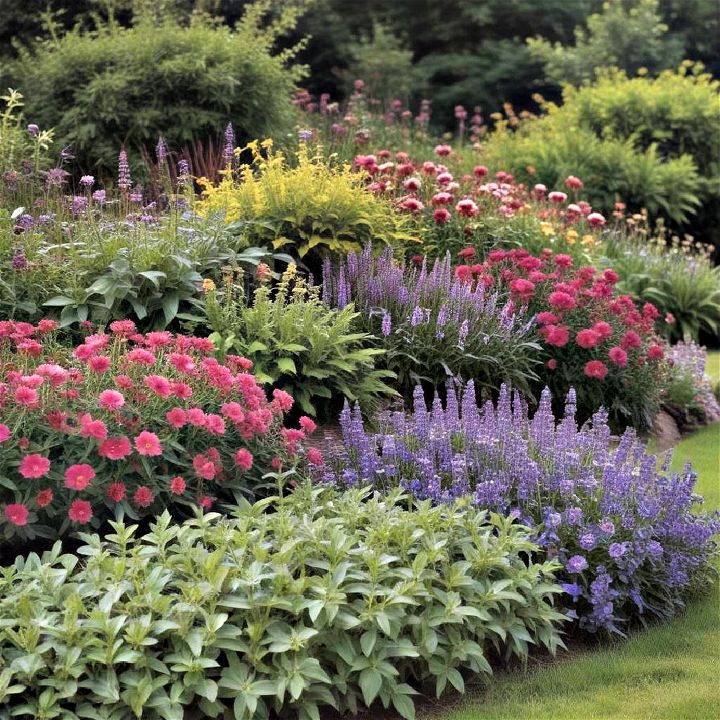 perennial beds for long term beauty with minimal effort