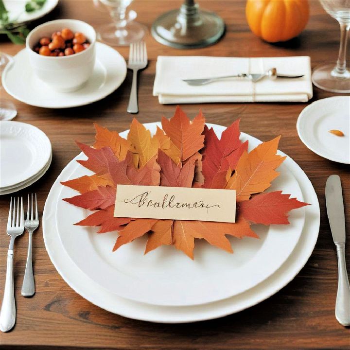 personalized place cards for thanksgiving table