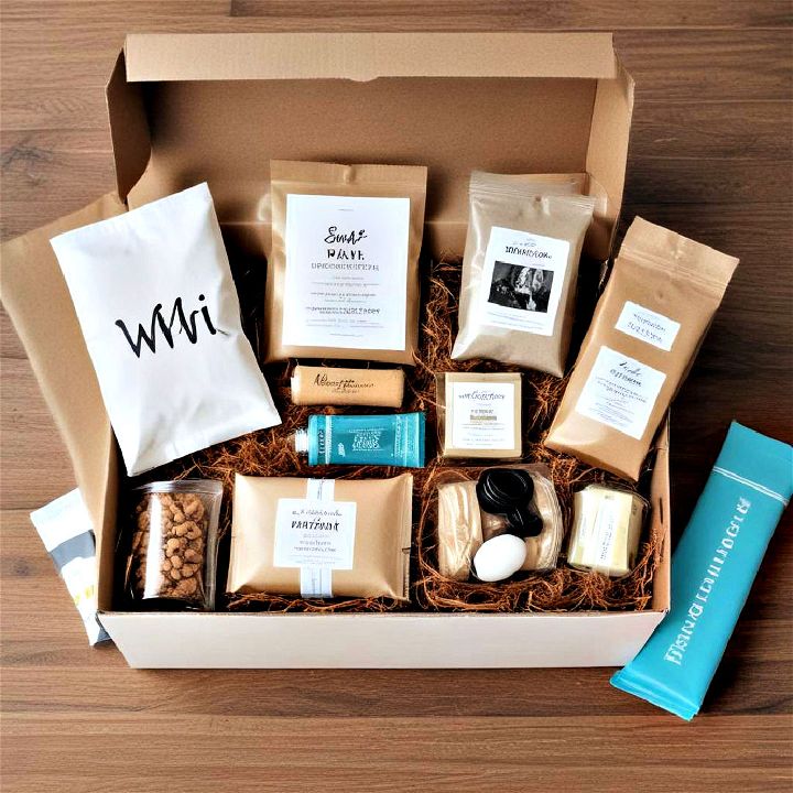 personalized welcome kit for your guests