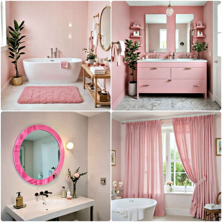 pink bathroom ideas