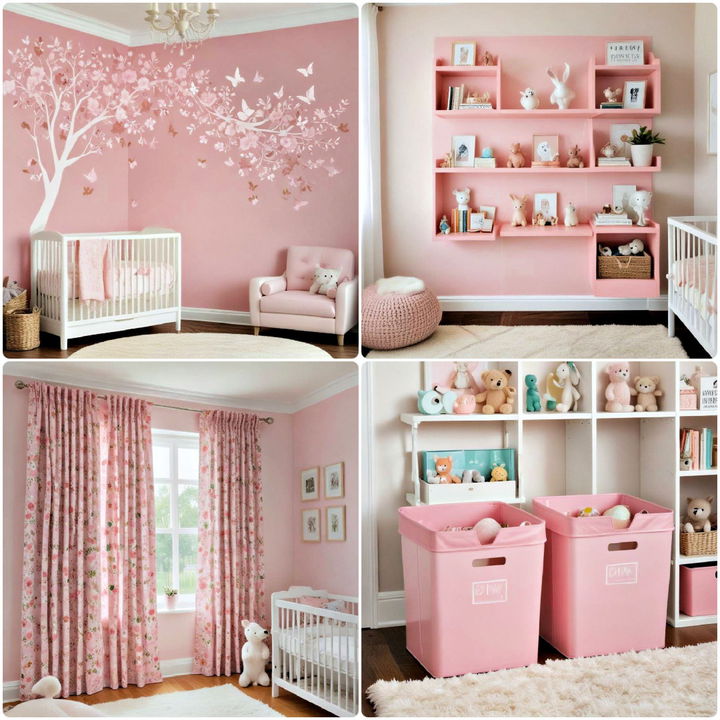 pink nursery ideas