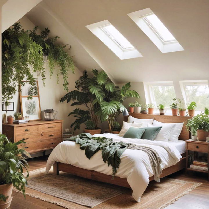 plant decor to add fresh air to your bedroom