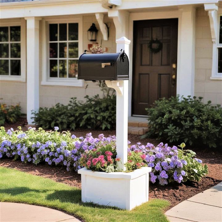 planter boxes mailbox