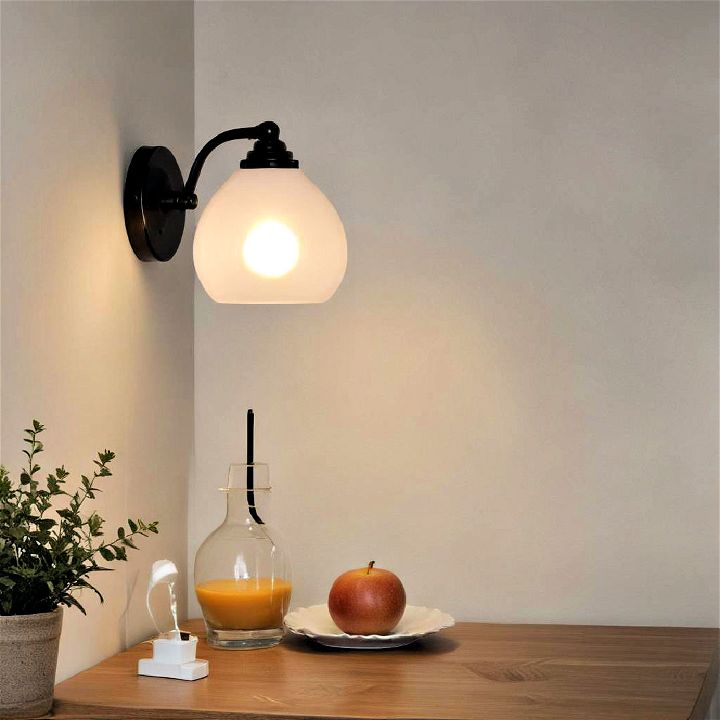 plug in wall lamp for dinning room