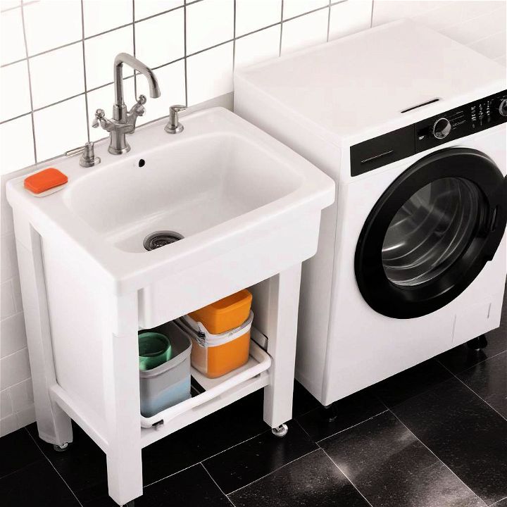 portable sink for laundry room