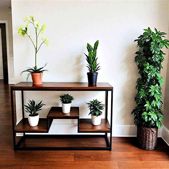 potted plants to bring a fresh element