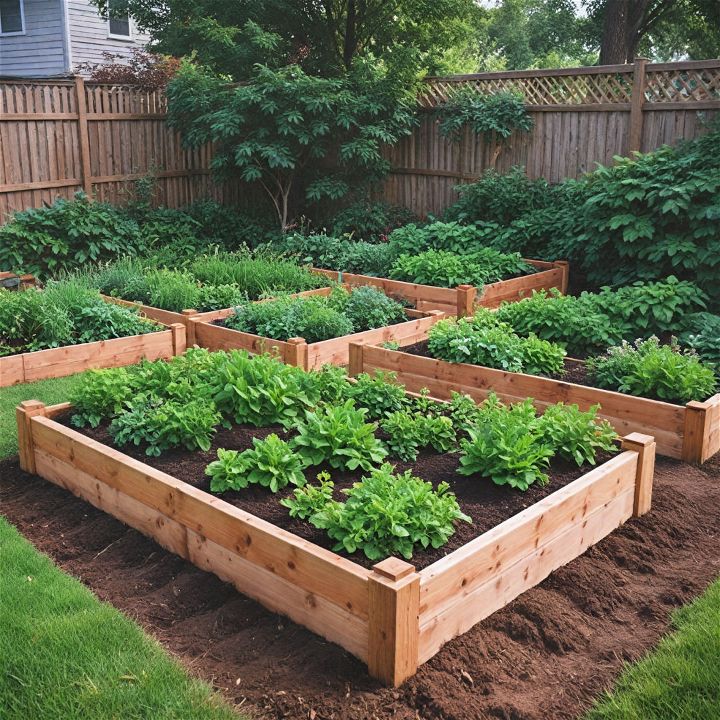raised beds for efficient gardening