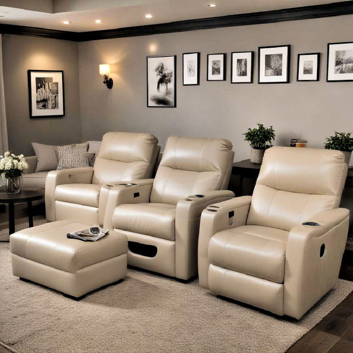 recliners for a home theater like experience