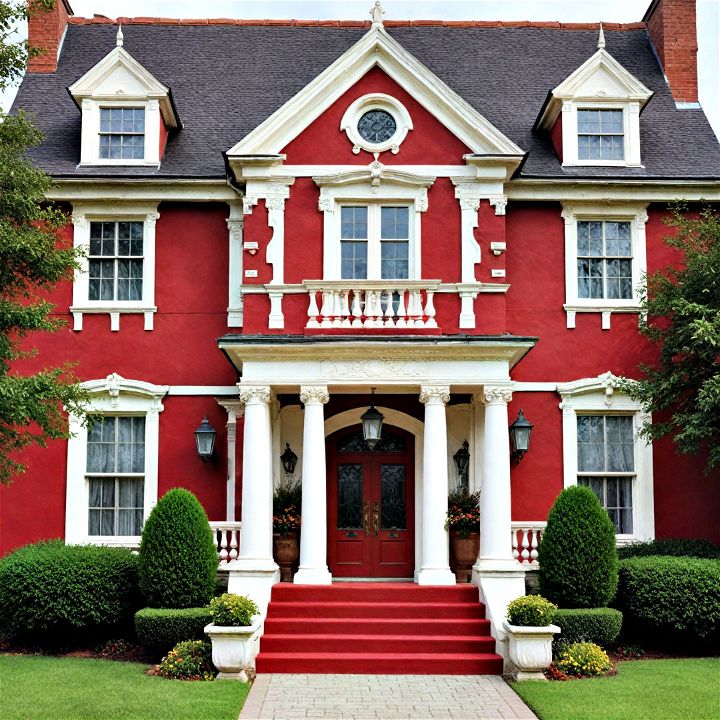 red velvet for high end and elegant homes