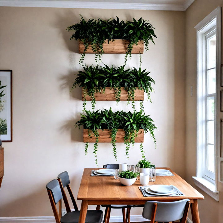 refreshing wall mounted planter decor