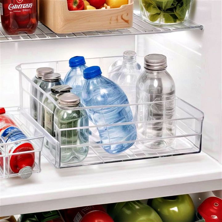 refrigerator bin for your chilled bottles