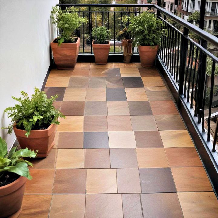 rental friendly removable deck tiles