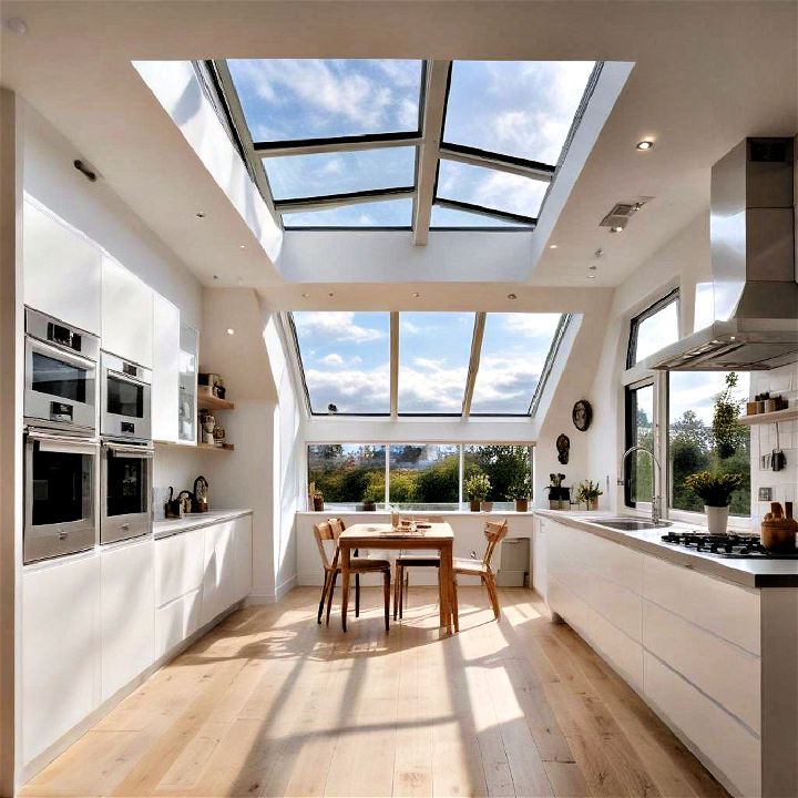 roof windows for sky views idea