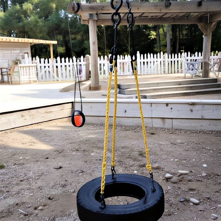 rotating tire swing