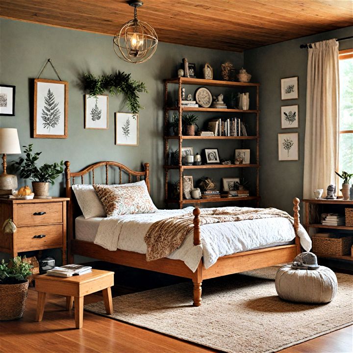 rustic and inviting kids room decor