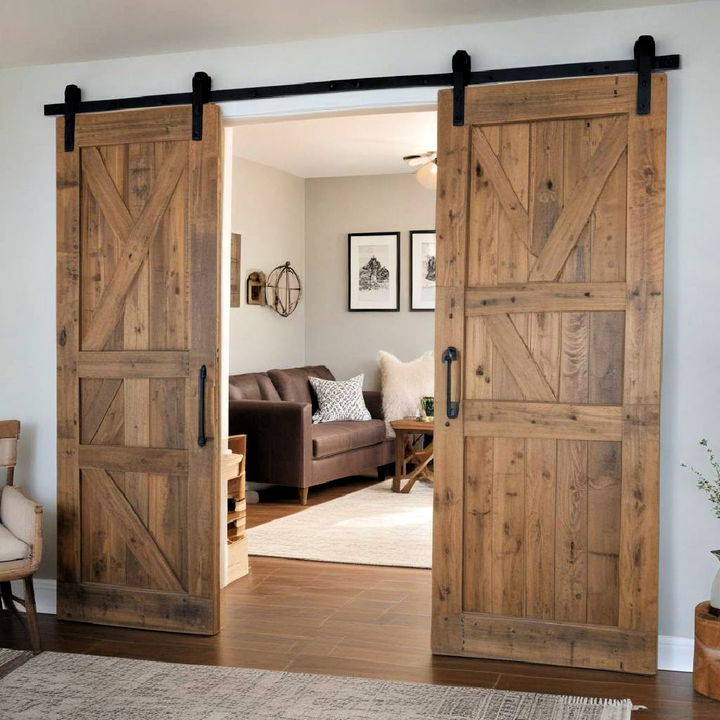 rustic barn door