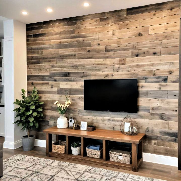 rustic basement wall