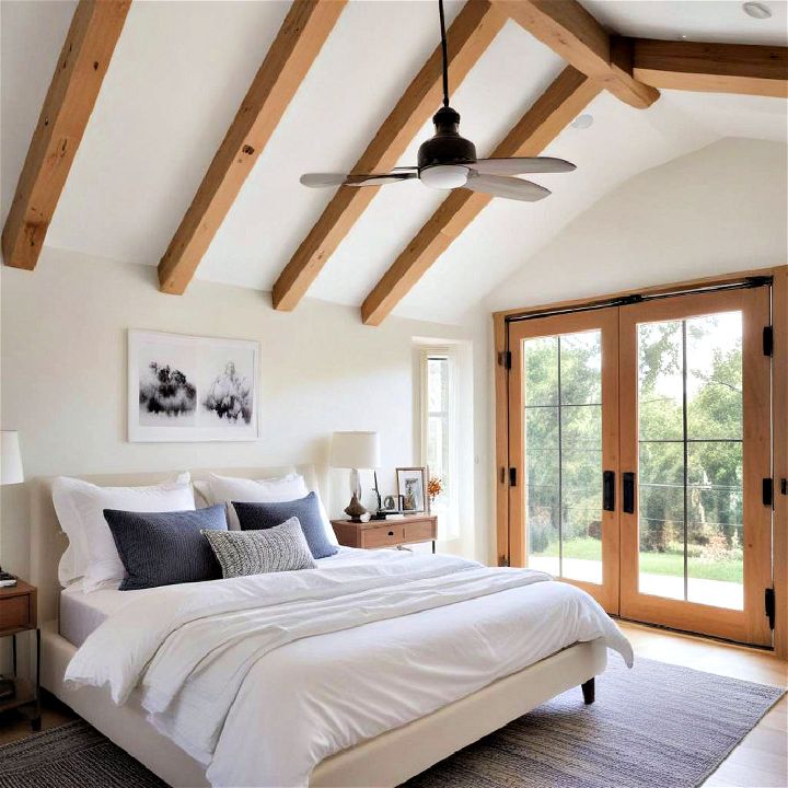 rustic charm beamed ceiling