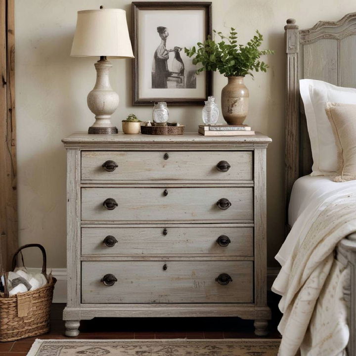 rustic charm distressed furniture