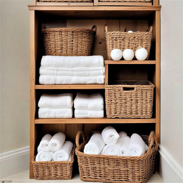 rustic charm wicker baskets